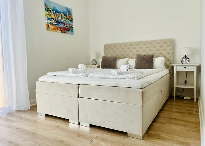 Mit Meerblick & Balkon Apartament Lubeka